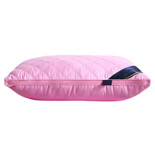 Almohada de microfibra de firmeza media, 74 x 34 cm. 1