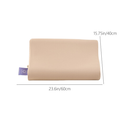 Taie d'oreiller imperméable et antibactérienne 40 x 60 cm en soie glacée 2