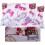 Ensemble de draps en microfibre pour enfants, taille complète, 4 pièces, poches profondes 5