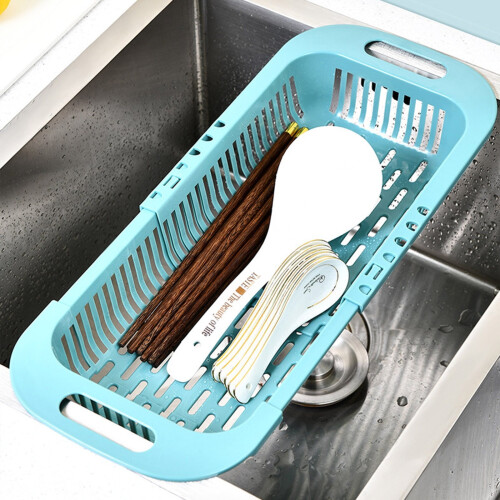 Panier passoire à suspendre à l'évier – Extensible de 35 à 45 cm, 1