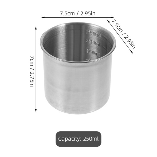 Stainless Steel Measuring Cup 250ml 1