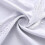 Blackout Curtains 52" x 84", Silver Wave Print, Grommet 5