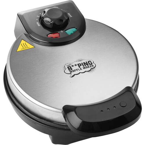 Gofrera belga Beeping de 7", antiadherente, ajustable. 1