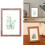 Ensemble de cadres photo en bois noir 12x16 4