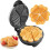 Heart Waffle Maker Nonstick 5-Waffle Electric Griddle 1
