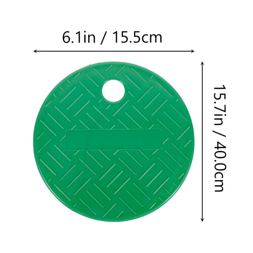 Couvercle de boîte de vanne d'arrosage rond (2 pièces) 2