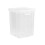 Plastic Square Food Storage Containers with Lids 6-Pack 1
