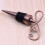 Πώμα κρασιού από κράμα Cairmei ροζ χρυσό 2,2x10εκ. 1