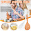 Food Strainer Spoon with Long Handle 1 Piece 1