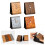 Horloge de Table analogique sur support,-Couleur bois foncé 3