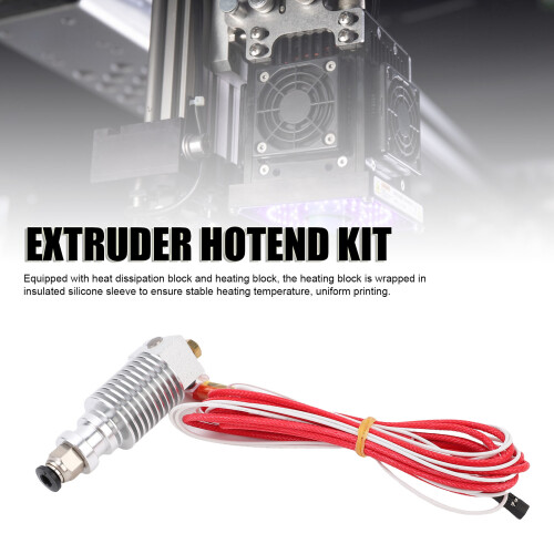 V6 Langstrecken-Extruder-Hotend-Kit 1.75mm 0.4mm 2