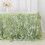 Jupe de table en taffetas vert sauge 427 cm x 74 cm 3
