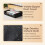 Contenitore sottoletto con ruote – 53 litri, nero 4