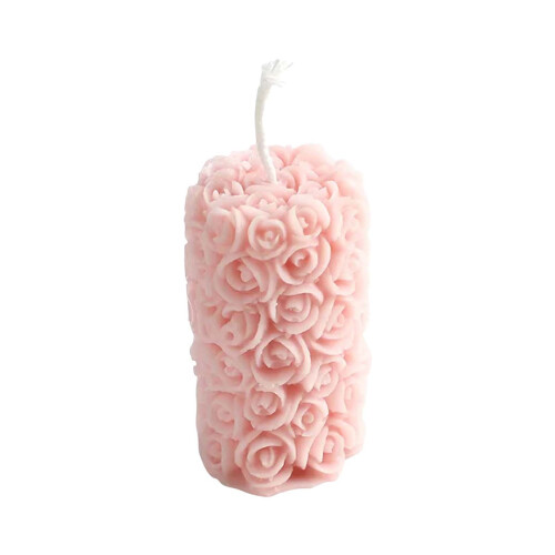 Rosenduft-Säulenkerzen – 3er-Pack 1