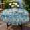 Rund polyesterdug 60x60 tommer 4