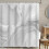 Duschvorhang in grauem Marmor-Look, 183 x 183 cm, Polyester, wasserdicht 5
