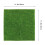 Covoraș de iarbă artificială verde PVC 30x30cm 2