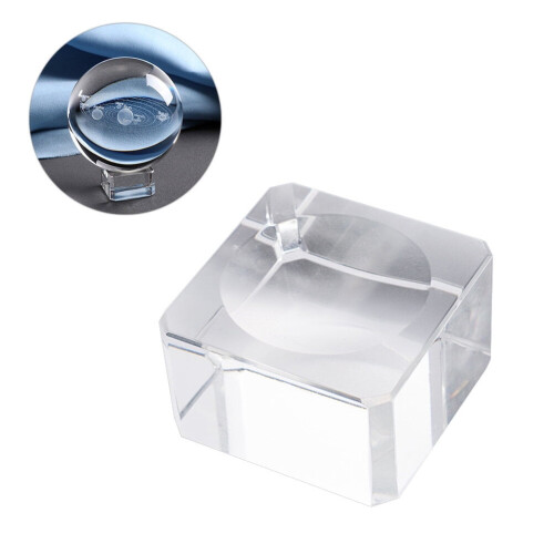 Présentoir en cristal pour sphères – 3 x 3 x 2 cm 2