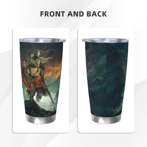 Vaso Elden Ring de acero inoxidable de 20 oz. 2