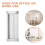 Recessed Flush Pull Handle for Pocket and Sliding Doors 3