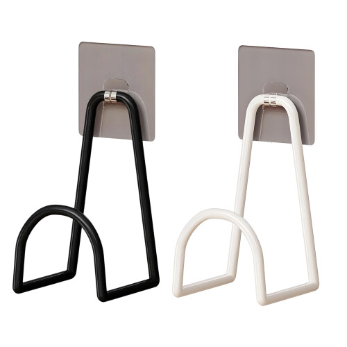 Minimalists Iron Wall Mounted Badminton Rack Organizers-Black 1
