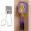 Minimalists Iron Wall Mounted Badminton Rack Organizers-Black 3