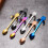 Stainless Steel Cat Spoon Gold Finish Small 4