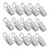 Stainless Steel Curtain Hooks 36-Pack 4