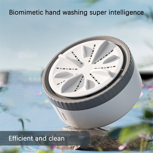 USB-Powered Mini Turbo Washer 4.7" 4KG 3 Timings 2