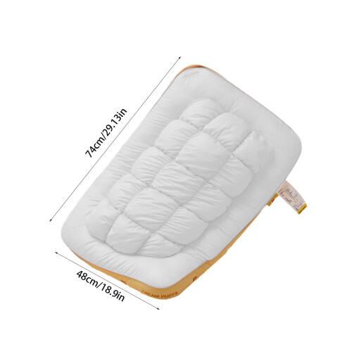 Oreiller cervical ananas lavable à noyau élastique doux 2