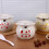 Premium Ceramic Condiment Vessel With Double- Cherrys  lard jar 7