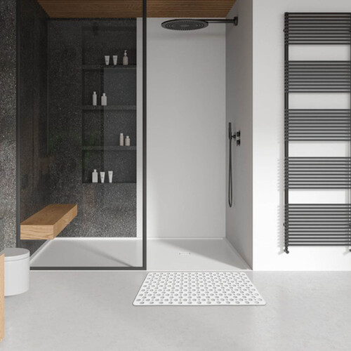 Tapis de bain antidérapant TPE 43 x 75 cm 2