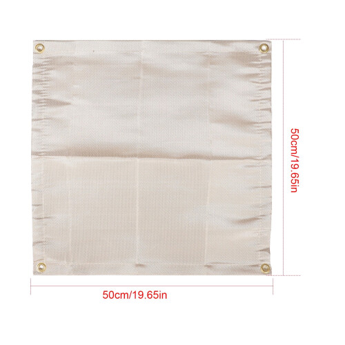Fireproof Fiberglass Mat 50x50cm 1