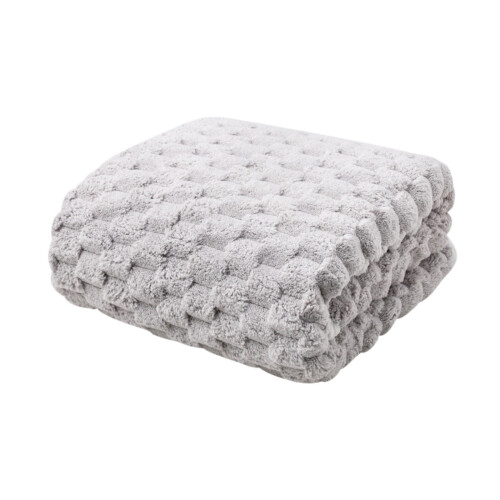 Serviette de bain en microfibre velours corail 90 x 160 cm 1