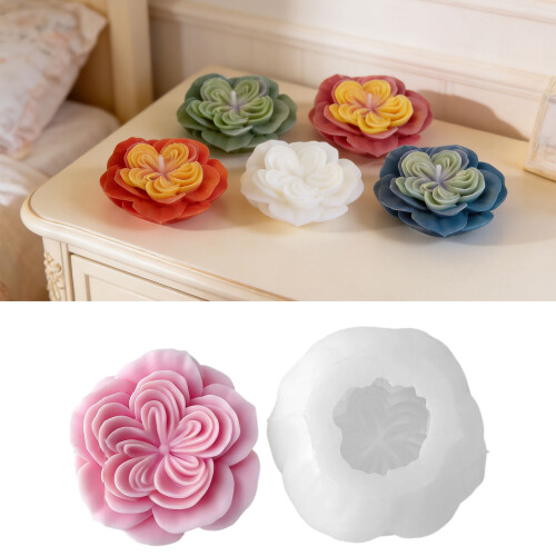 Austin Rose Flower Silikonformen, lebensmittelechtes Silikon für 1