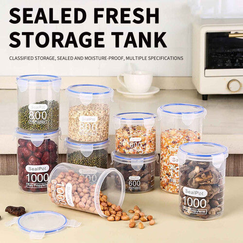 Food Storage Container Reusable Leakproof 1L 2