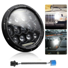 7" Led Headlight Compatible with Jeep Wrangler Tj Jk Chumian