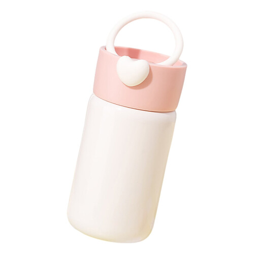 Geïsoleerde waterfles van 200 ml met theescheiding, mat plastic 1