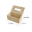 Rechthoekige tissueboxhouder van rotan. 3