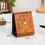 Small Desk Clock Decorative Table Clocks Silents-beech color 7