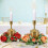 Künstlicher Rosenblüten-Kerzenkranz,-1 6