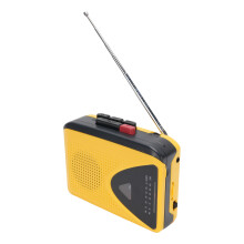 gelbe Kassette zum MP3-Player 12 x 8,6 x 3,4 cm
