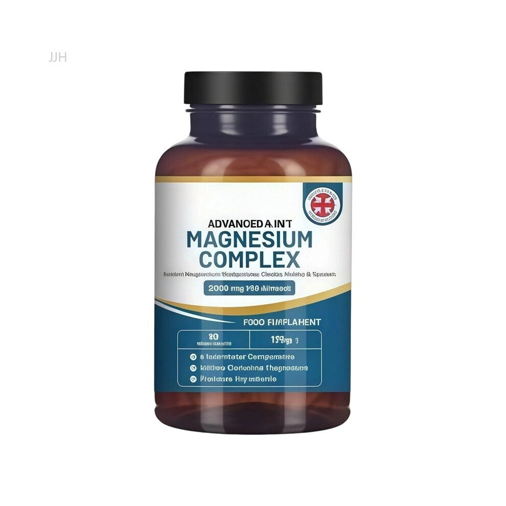 Magnesium Glycinate 4-in-1 Complex 2000mg High Strength Dietary Supplement