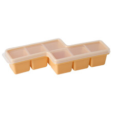 Moule à glaçons en silicone jaune 12 cavités