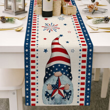 American Flag Table Runner Patriotic 13 x 70 Inch