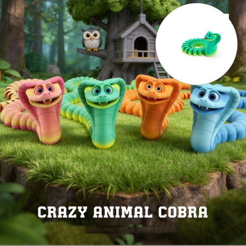 3D-gedruckte Crazys Cobras, flexible bewegliche-C 1 2