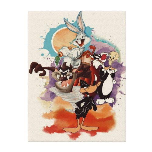 Looney Tunes plush throw blanket 50" x 40"