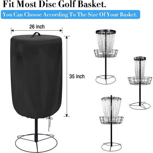 Umfassend für Discgolf-Trainingsausrüstung, Maße 66 x 89 cm 2