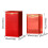 Metal Tea Canister Empty Loose Tea Box Multipurpose-Red L 4