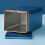 Metal Tea Canister Empty Loose Tea Box Multipurpose-Red L 5